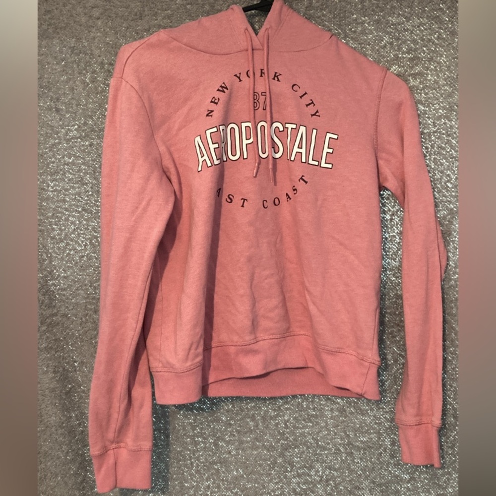XS Aeropostale Hoodie. The color is pink.